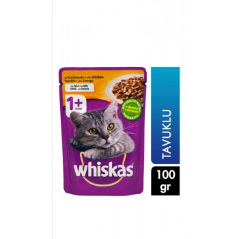 Whiskas Kedi Maması Tavuklu 100G